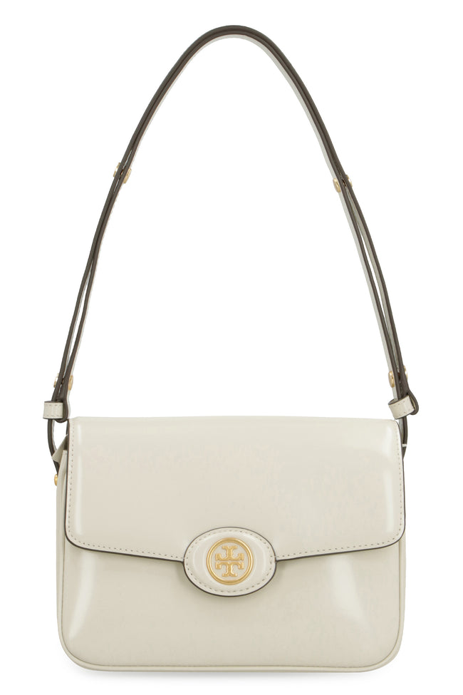 Tory Burch - Robinson leather shoulder bag White - The Corner