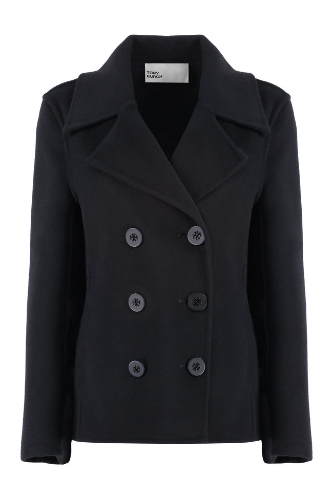 Wool overcoat by Tory Burch