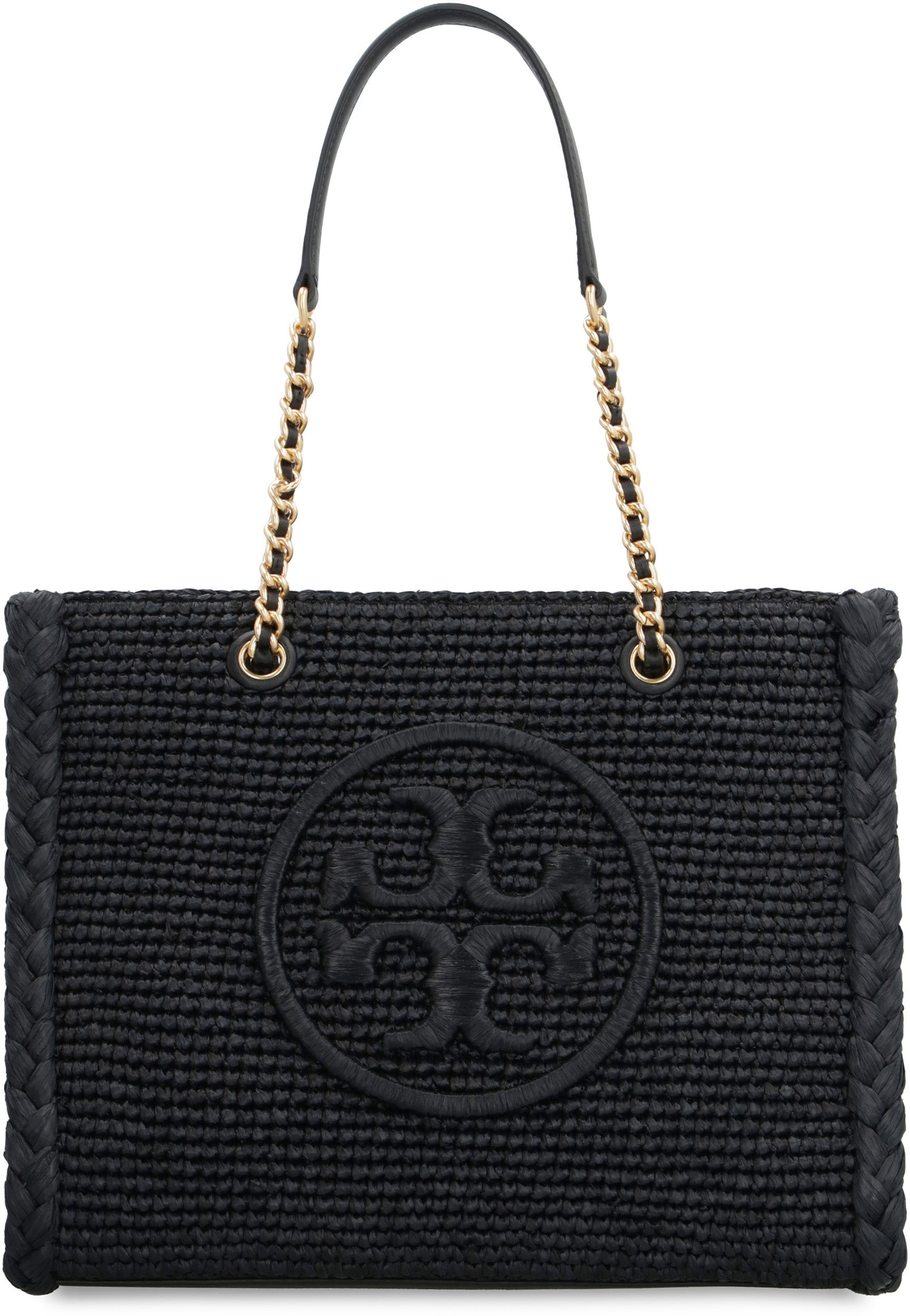 Tory Burch Ella Raffia Tote Bag - Neutrals