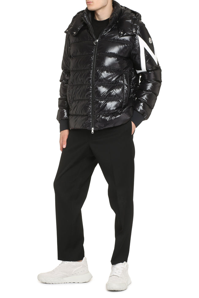 Moncler - Corydale hooded full-zip down jacket black - The Corner