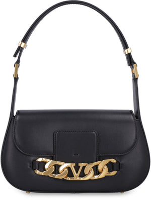 Women's Vlogo Chain Leather Shoulder Bag by Valentino Garavani