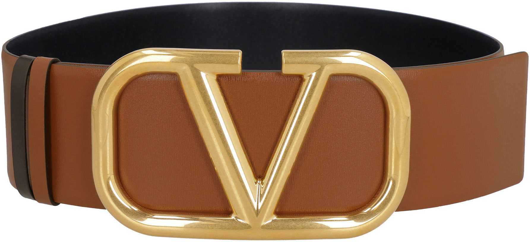 7cm reversible v logo leather belt - Valentino Garavani - Women