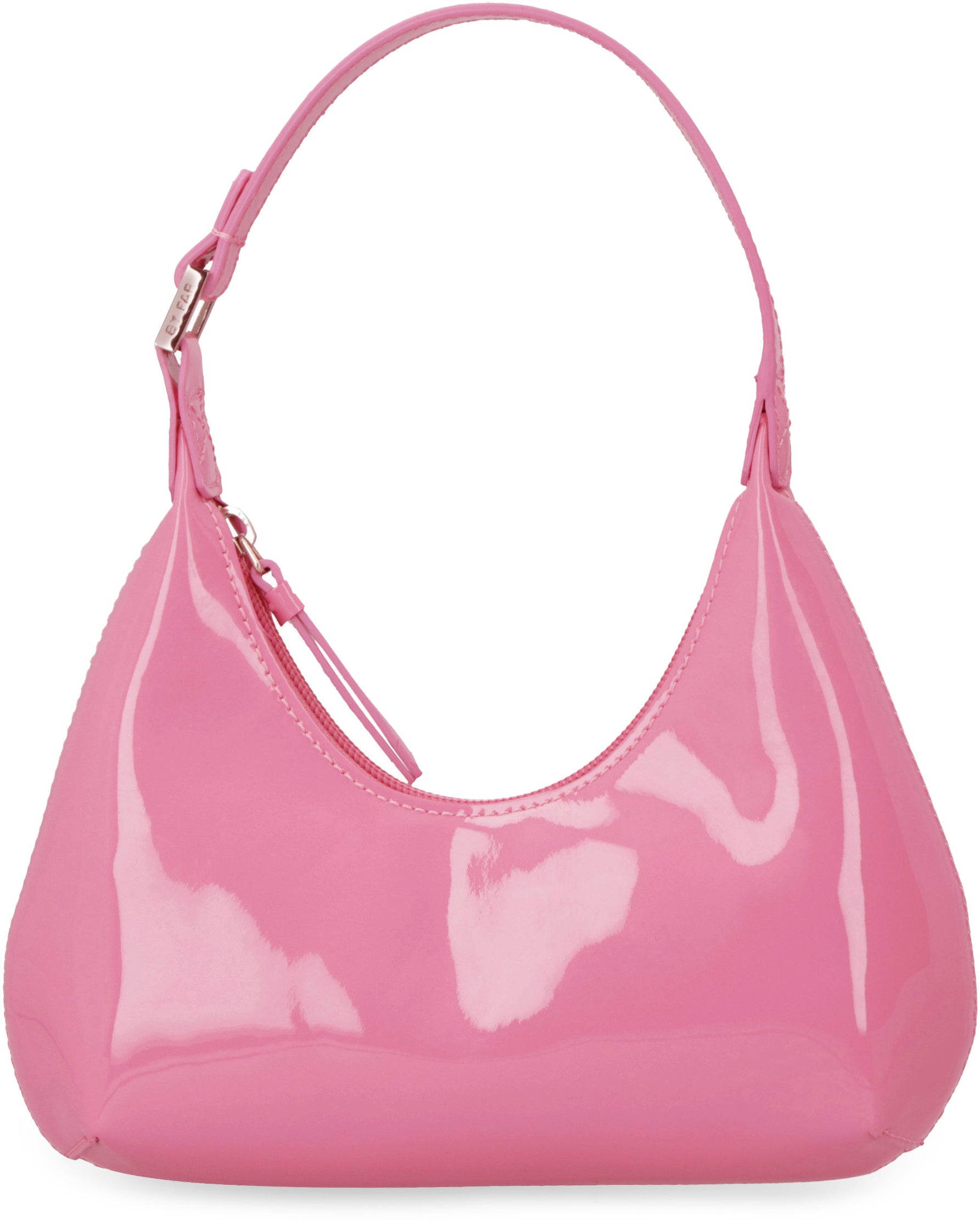 by Far Baby Amber Patent Leather Shoulder Bag - Pink