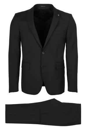 Virgin wool two piece suit-0