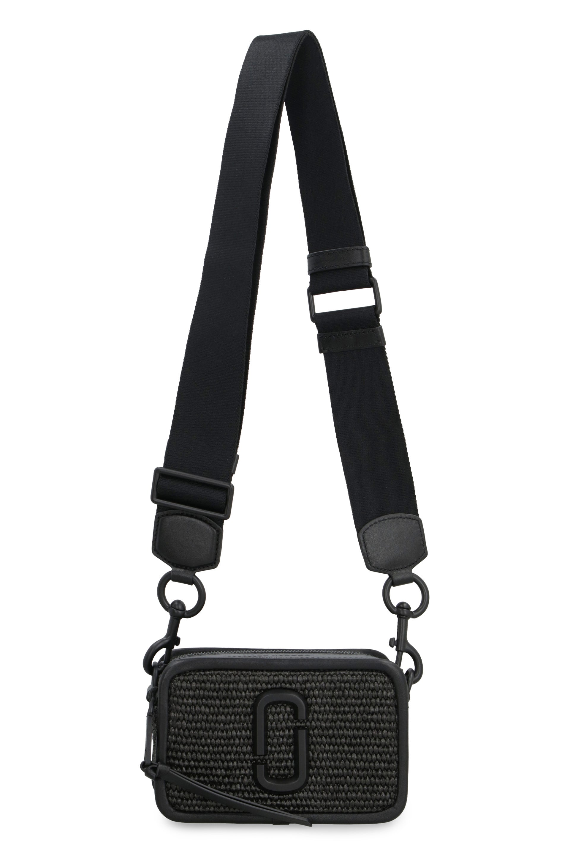 Marc Jacobs Women's The Woven DTM Snapshot Camera Bag - Black - Shoulder Bags
