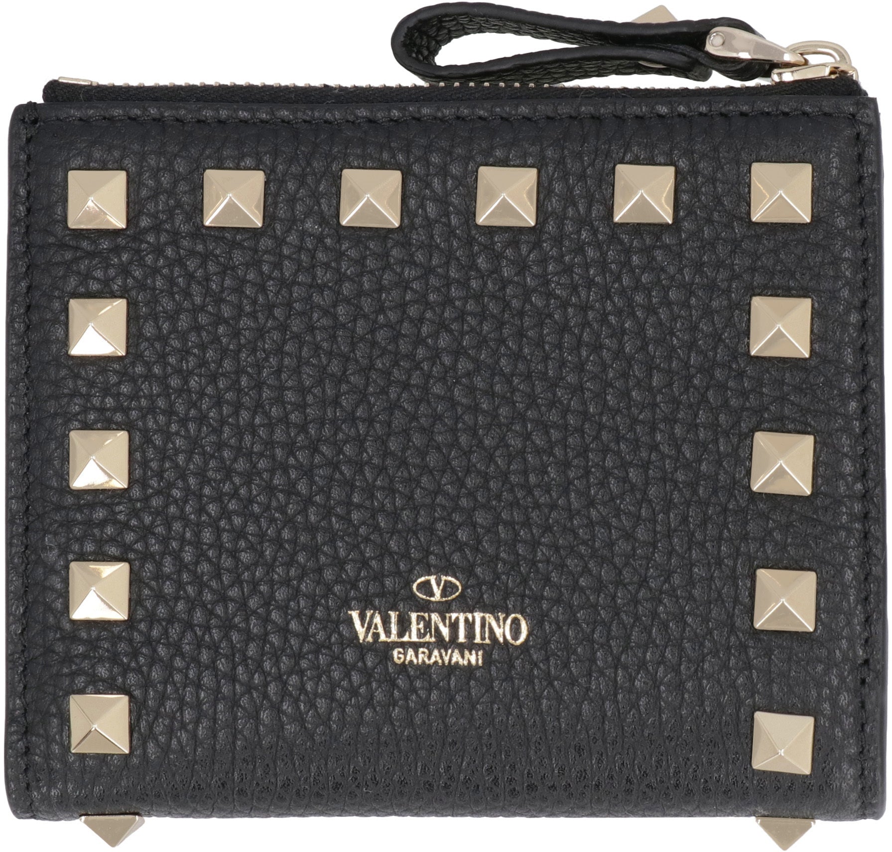 Valentino - Valentino - Rockstud wallet black - The Corner