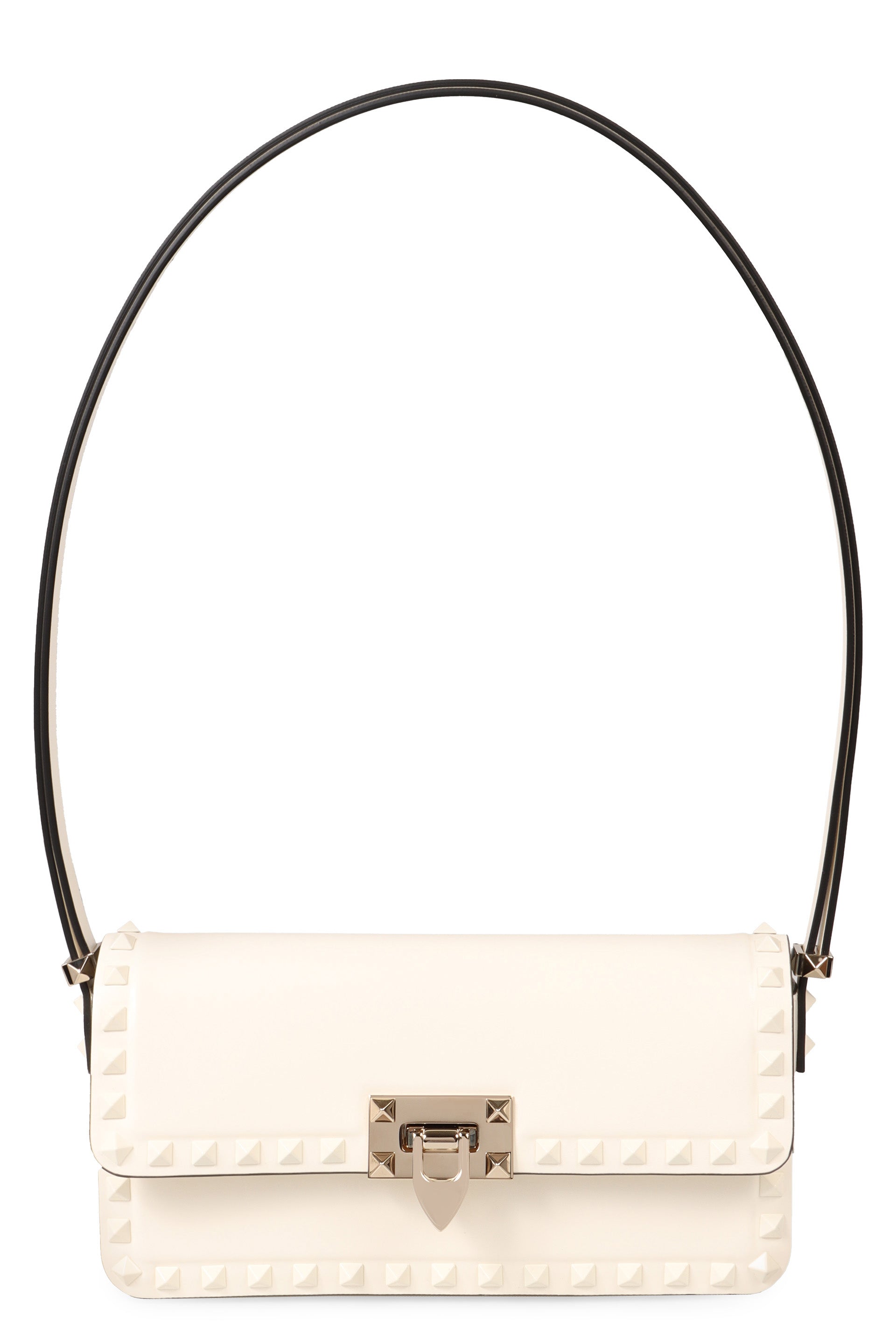 ROCKSTUD23 E/W SMOOTH CALFSKIN SHOULDER BAG