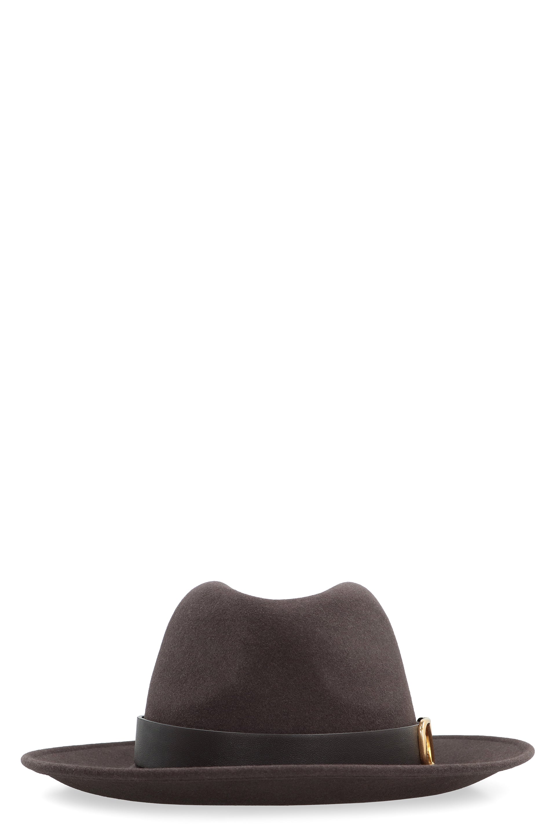 Valentino Garavani VLogo Signature fedora hat - Brown