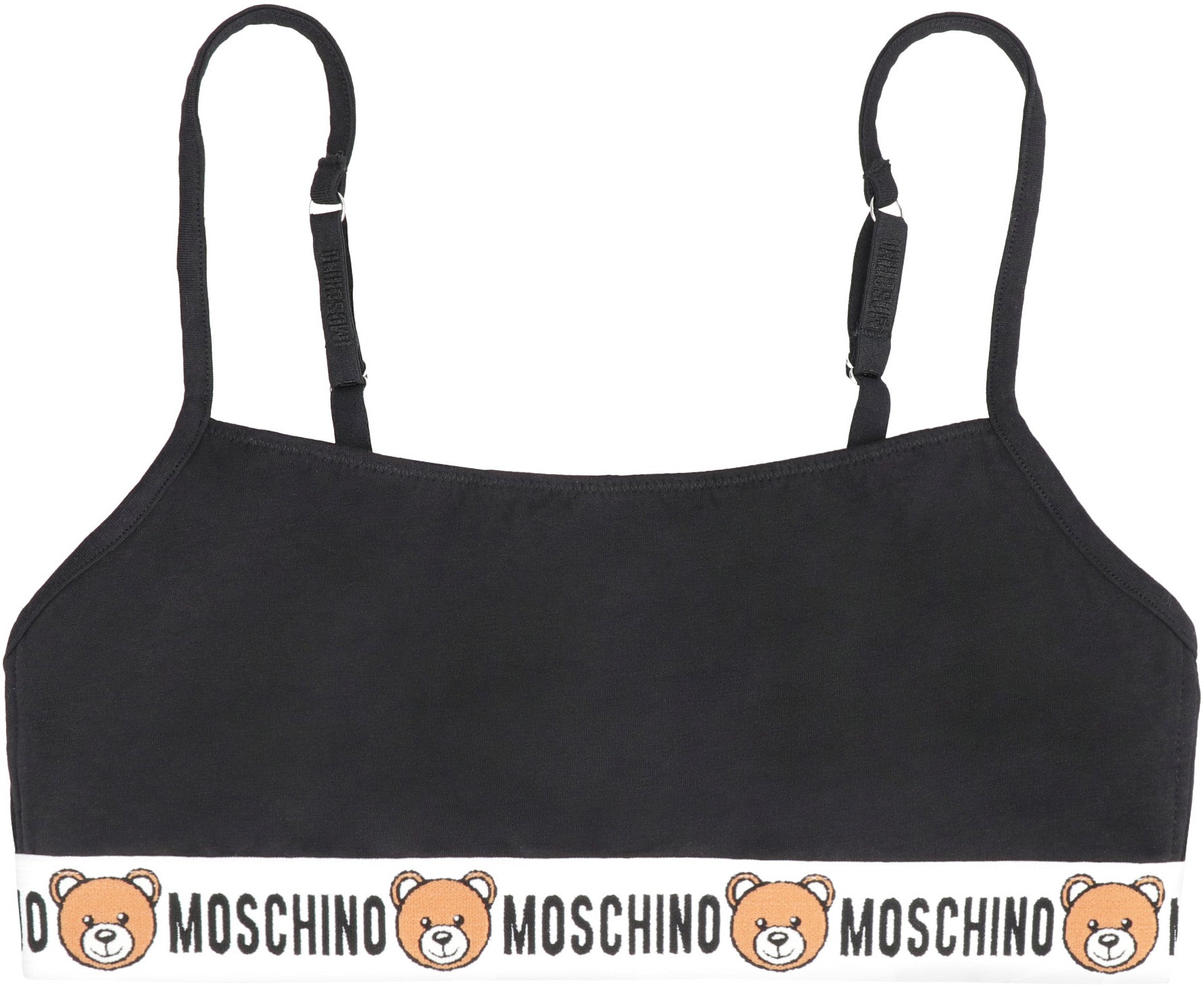 Moschino Bra With Logo in Red
