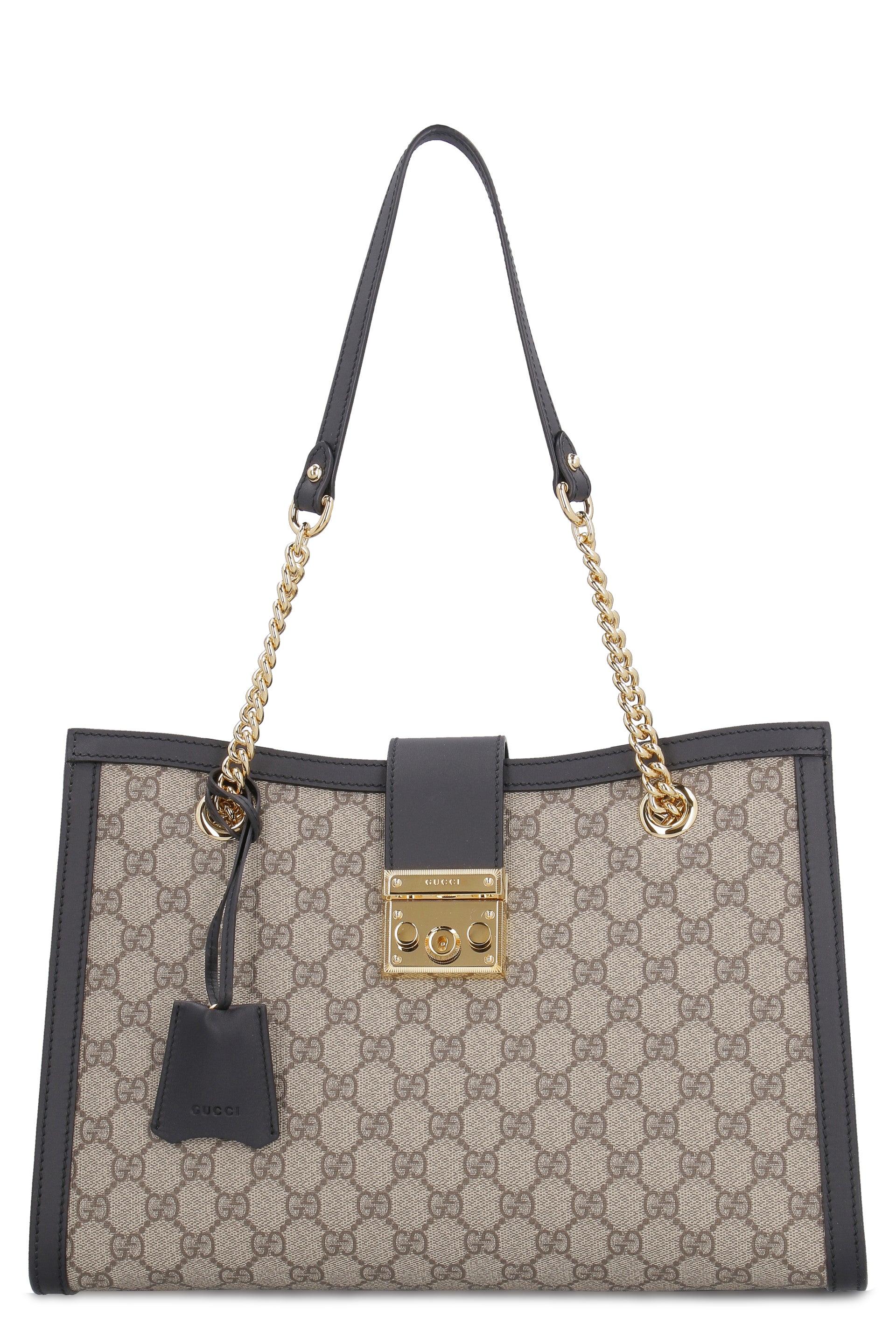 Gucci GG Supreme Push-Lock Small Cross-body Bag