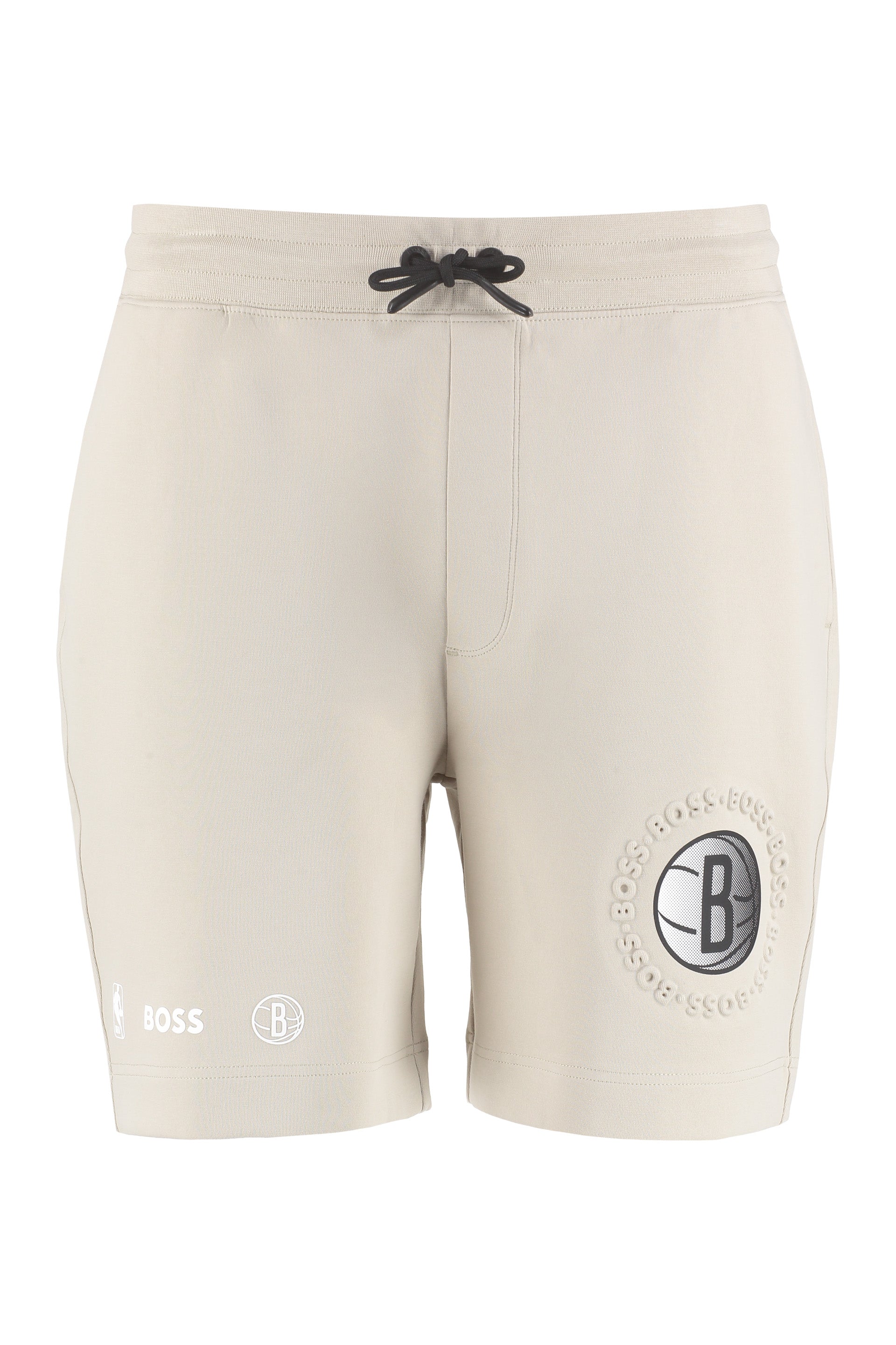 BOSS & NBA cotton-blend shorts