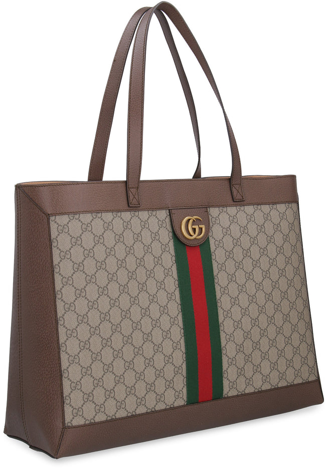 Gucci - Ophidia GG supreme fabric tote bag Beige - The Corner