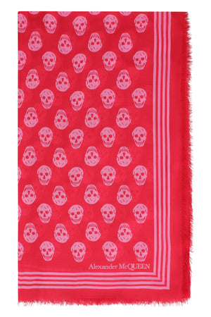 Biker Skull print scarf-1