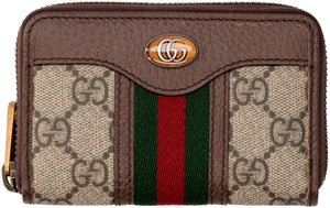 Ophidia GG Supreme fabric wallet-1