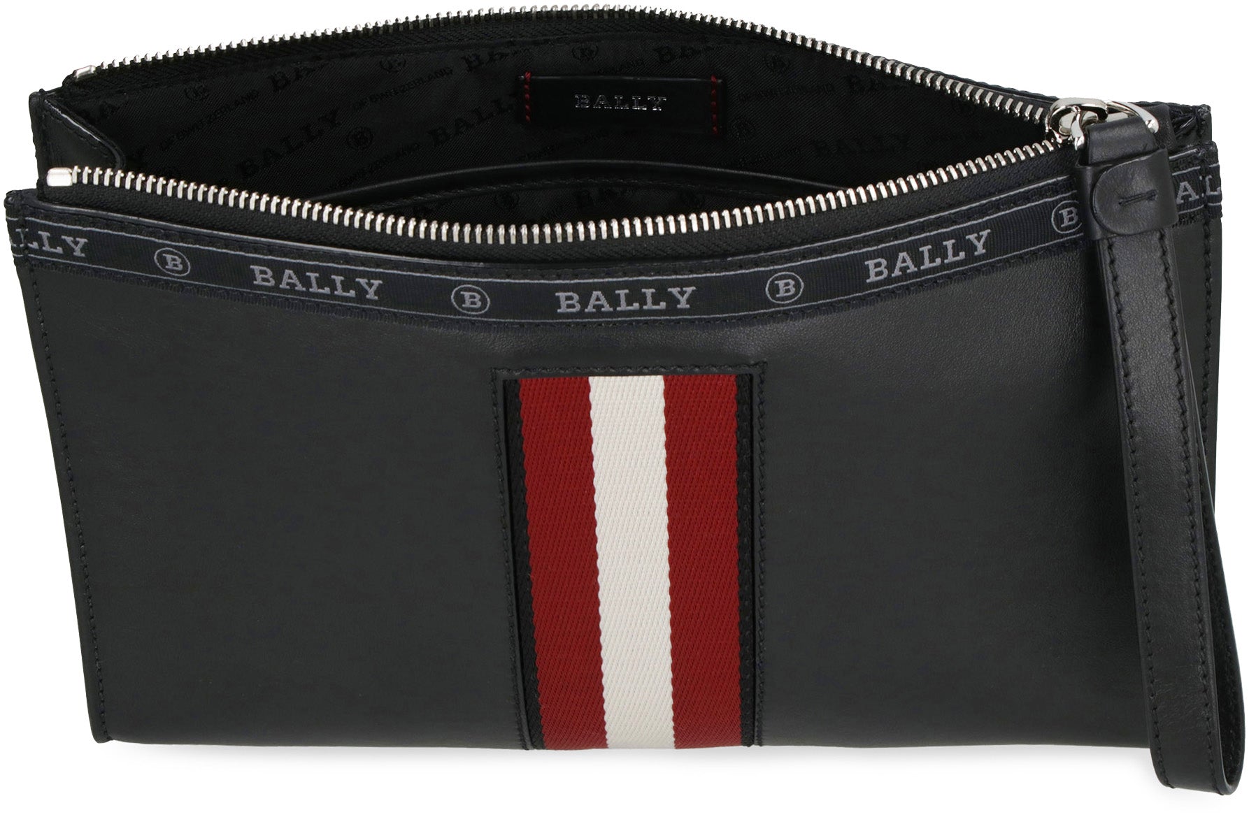 Bally - Haig leather clutch black - The Corner