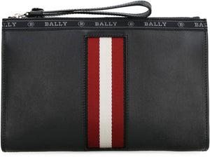Bally - Haig leather clutch black - The Corner