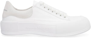 Canvas low-top sneakers-1