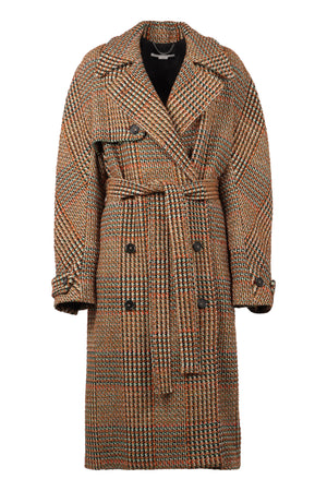 Wool tweed coat-0