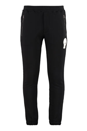 Stretch cotton track-pants-0