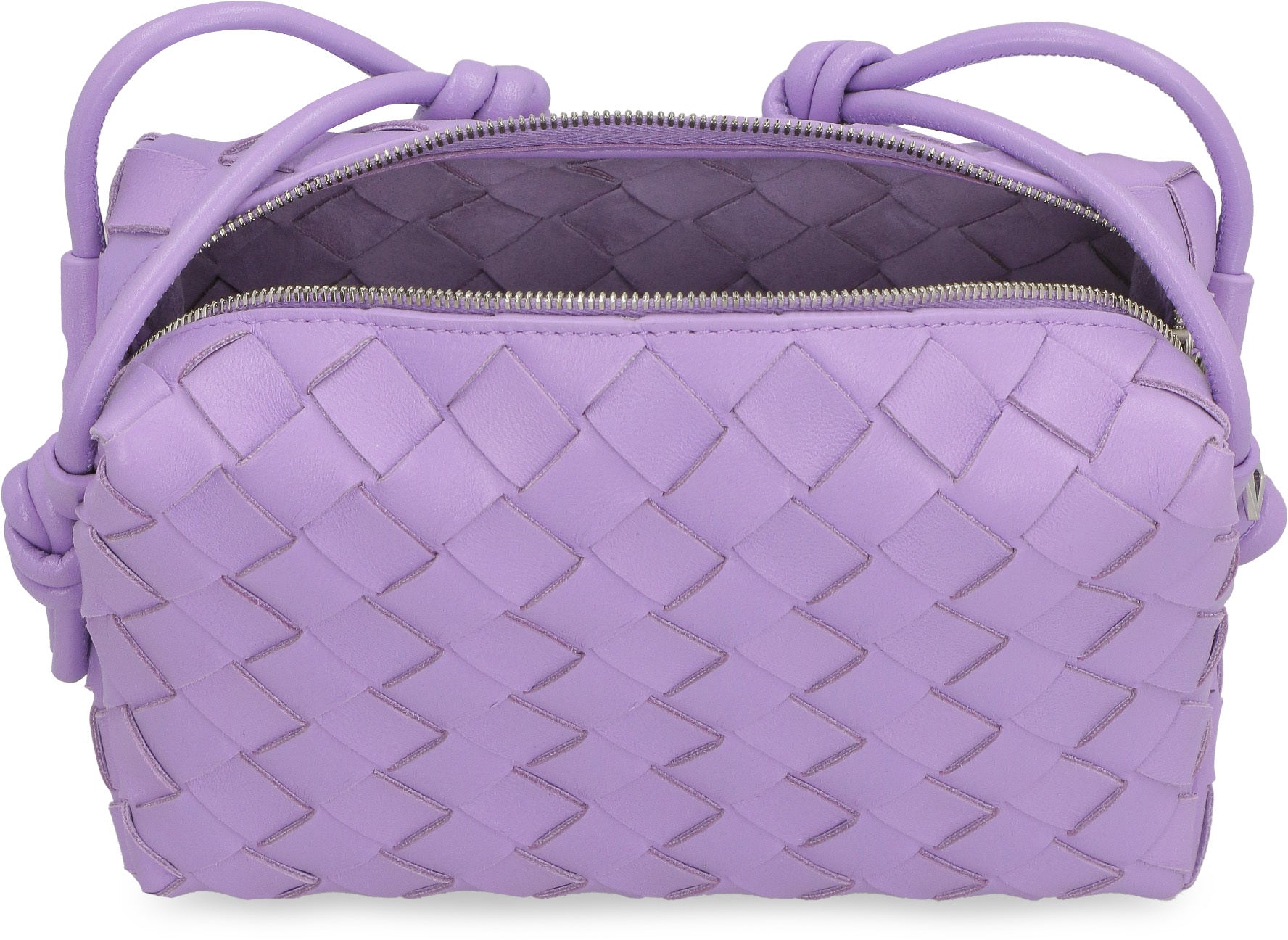 BOTTEGA VENETA Crossbody Bags Women, Mini Loop Camera Bag Lilac