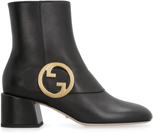 Gucci Blondie leather ankle boots-1