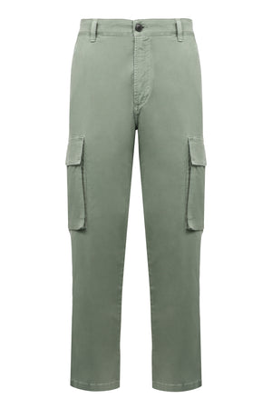 Dillon stretch cotton cargo trousers-0