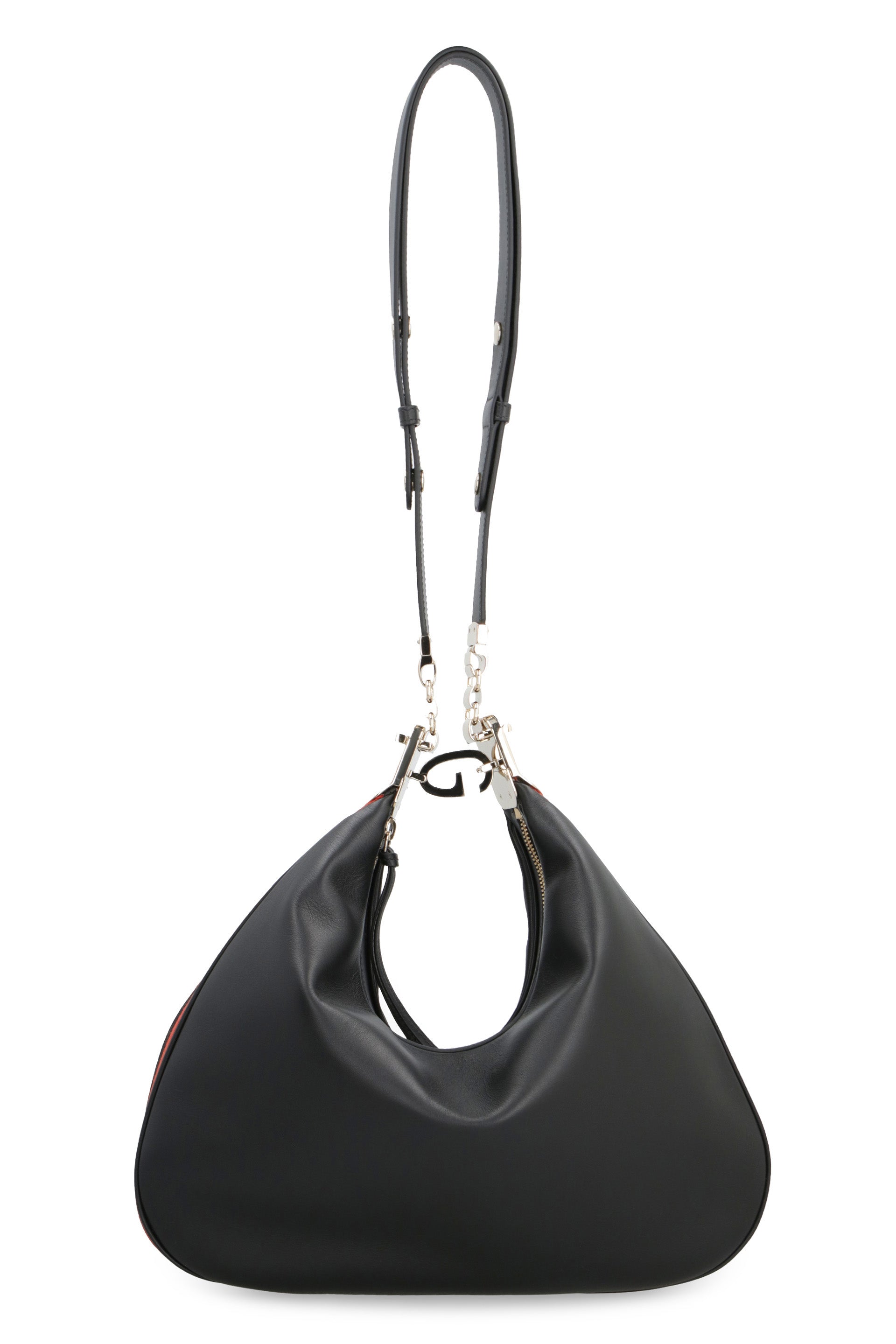 Gucci Attache medium shoulder bag in black leather