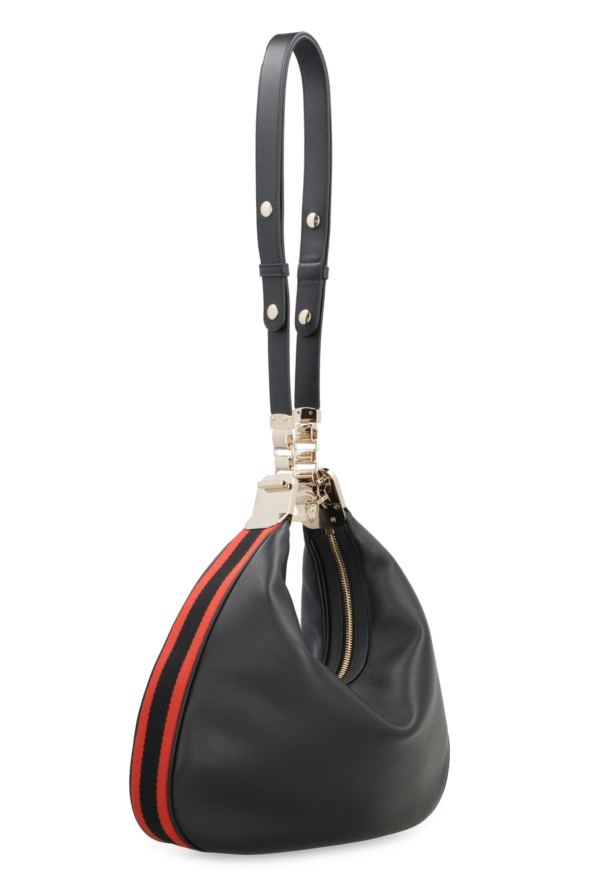 Gucci Attache medium shoulder bag in black leather