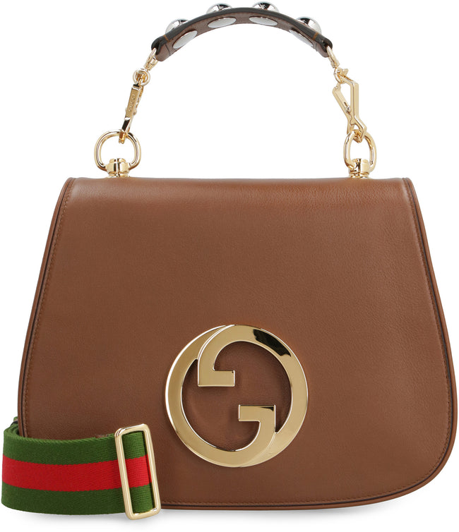 Gucci Blondie shoulder bag in light brown leather