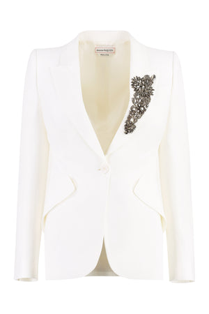 Victorian embroidered blazer-0