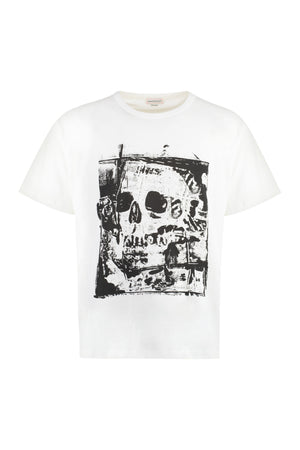 Printed cotton T-shirt-0