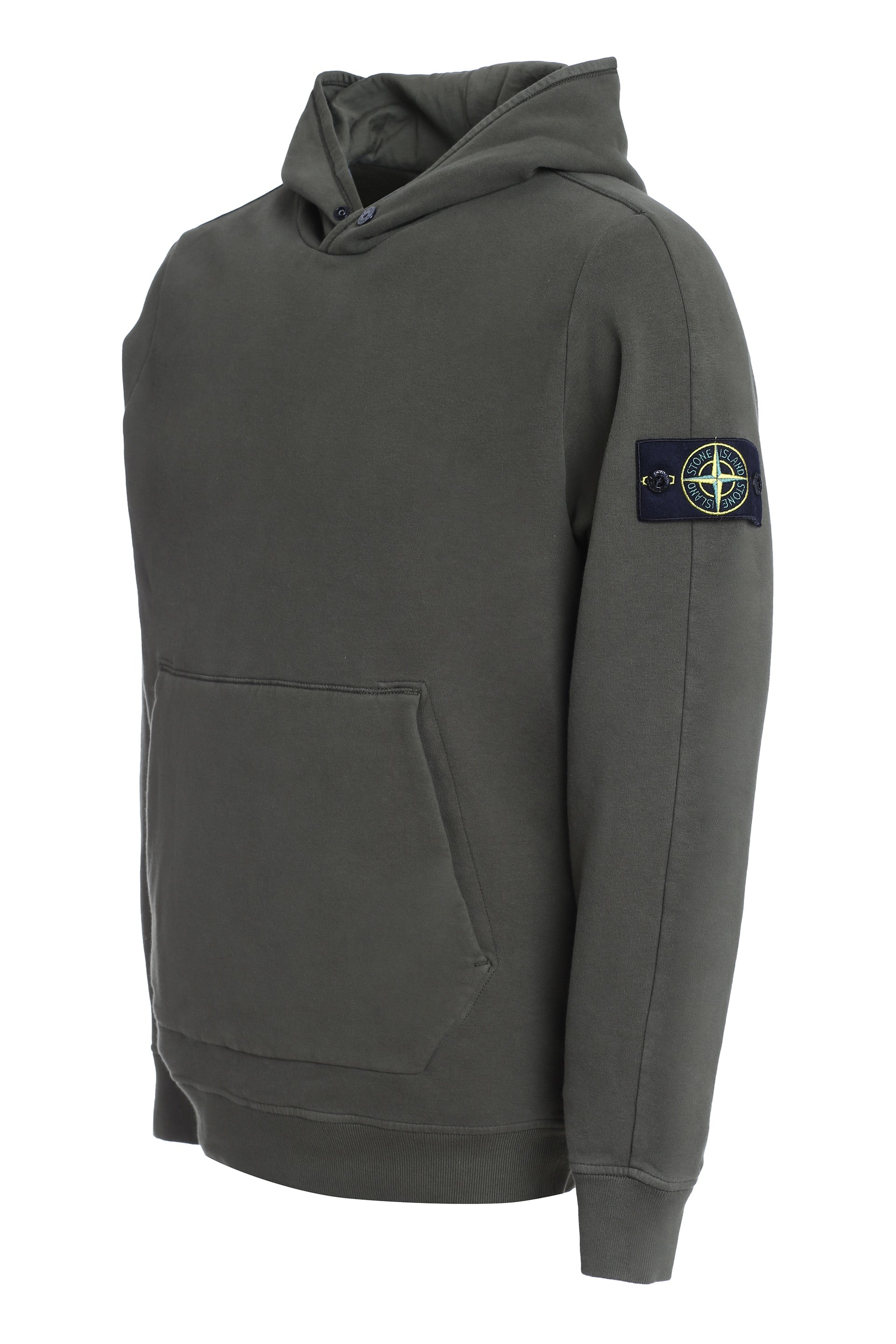 Stone Island Hooded sweatshirt green The Corner