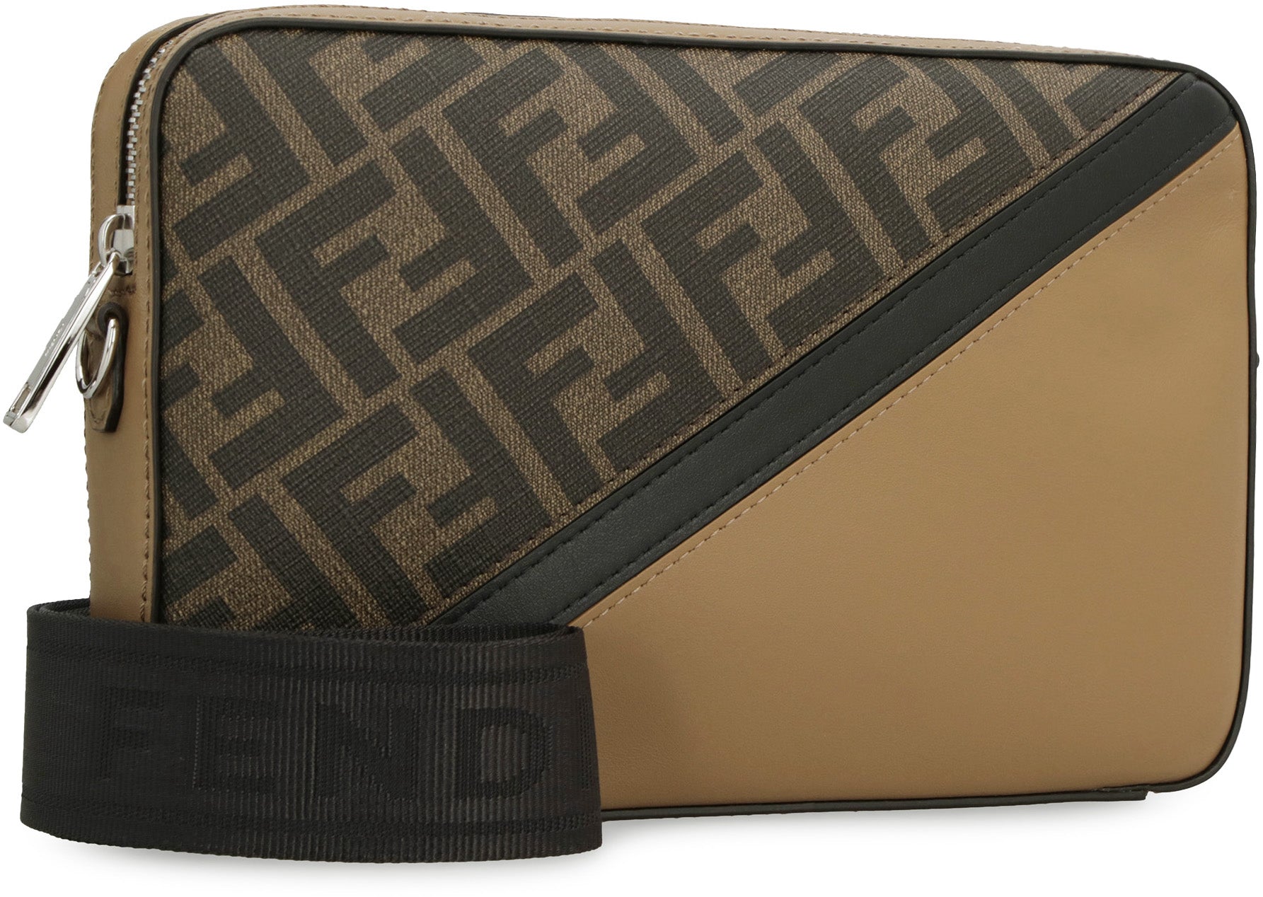 Fendi Ff Camera Bag in Brown