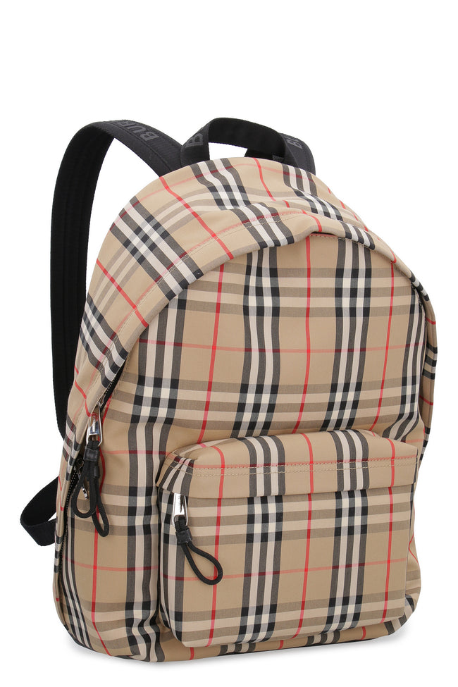 Shop Burberry 2021 SS Vintage Check Nylon Backpack by AceGlobal