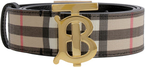 Canvas belt with logo-1