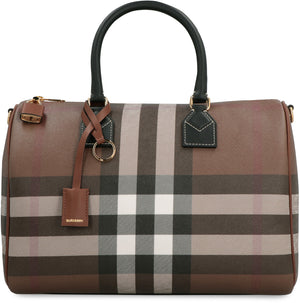 Burberry Women's Check Medium Bowling Bag