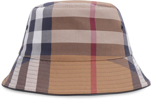 Checked bucket hat-1