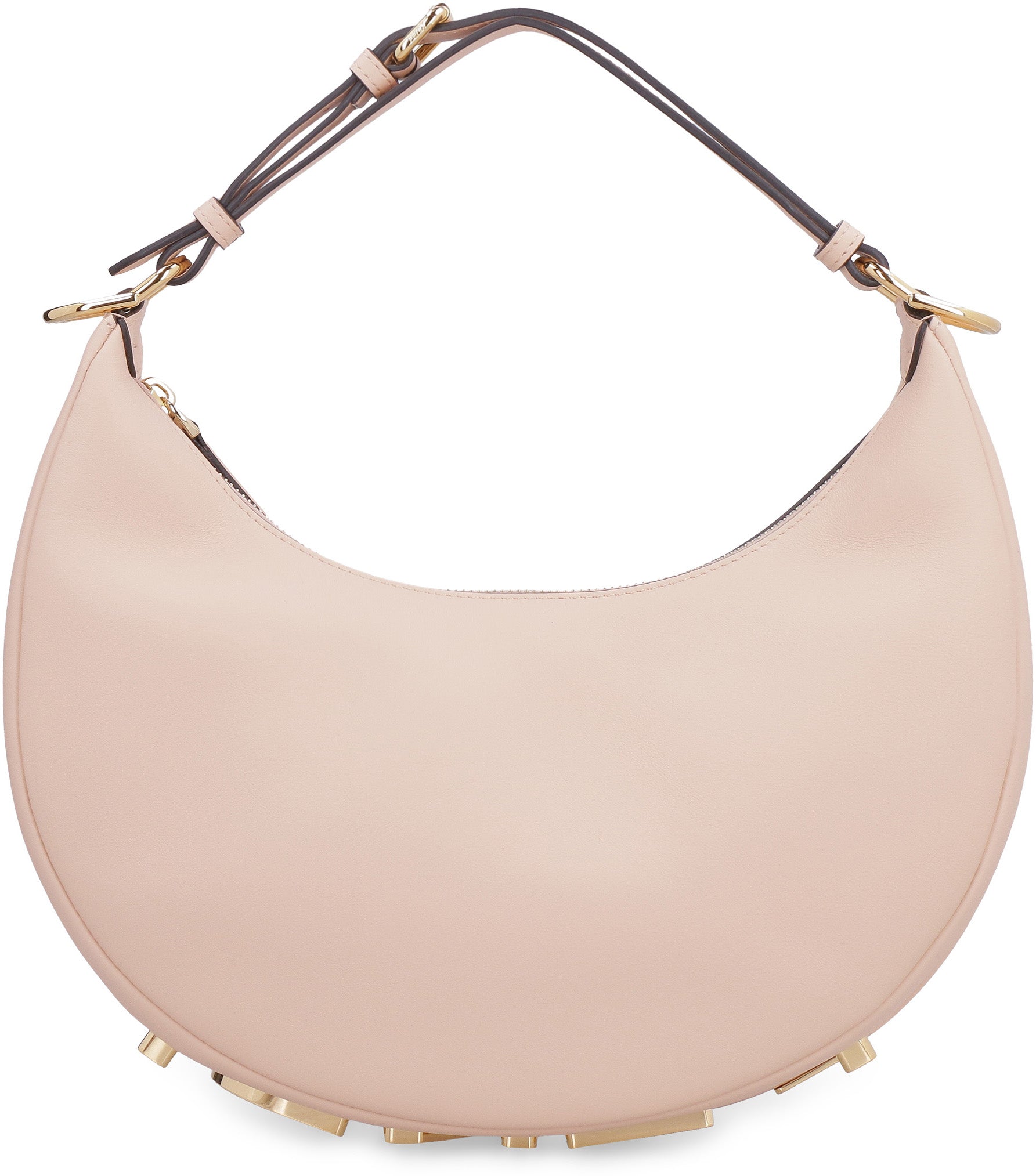 Fendi - Fendigraphy leather hobo-bag Pink - The Corner