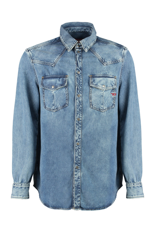 DIESEL - D-Ocean denim shirt Denim - The Corner