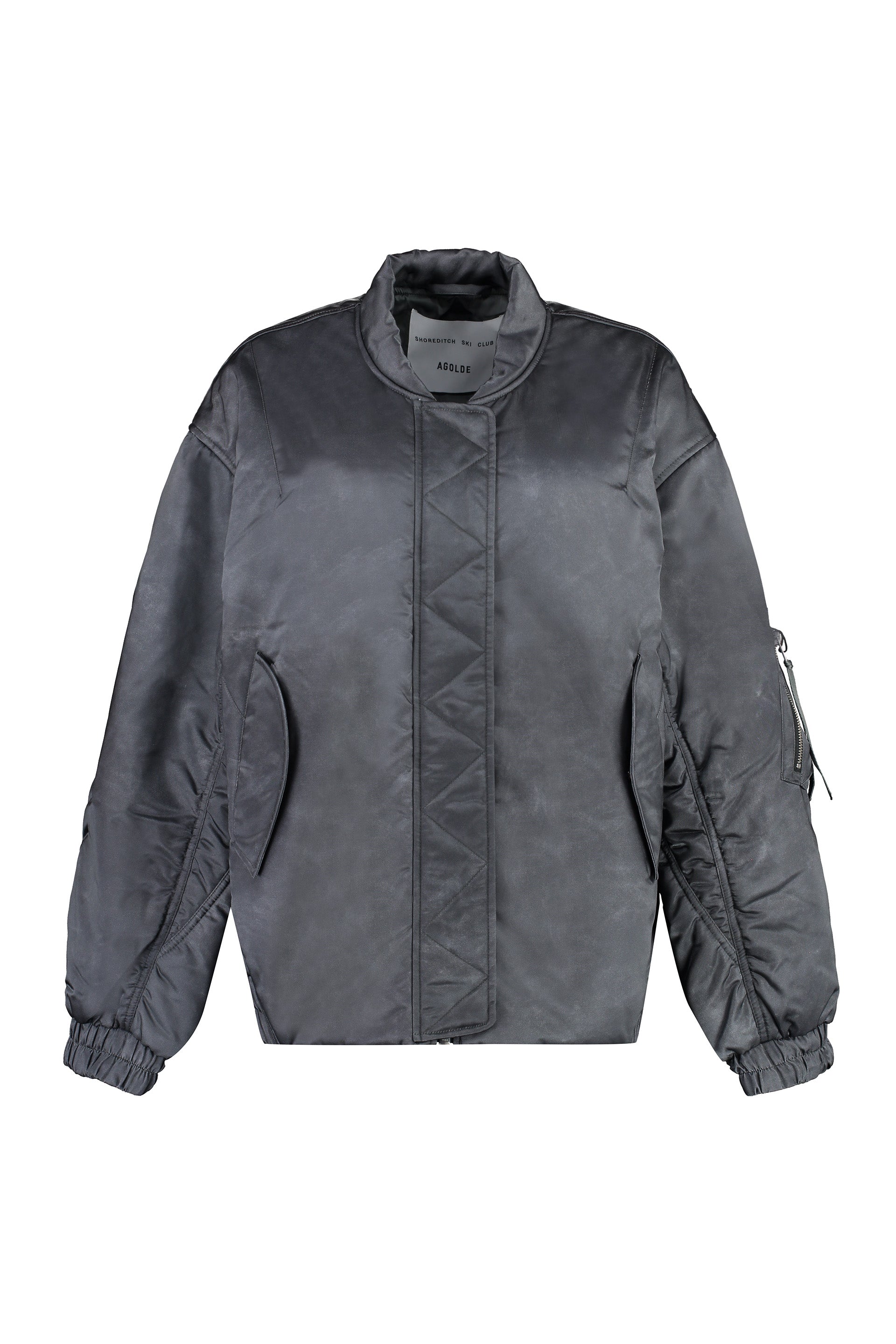 AGOLDE SHOREDITCH SKI CLUB X AGOLDE Nisa nylon bomber jacket