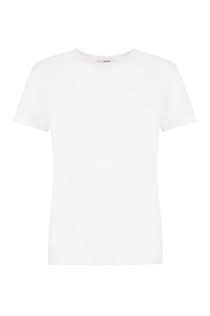 Cotton blend T-shirt-0