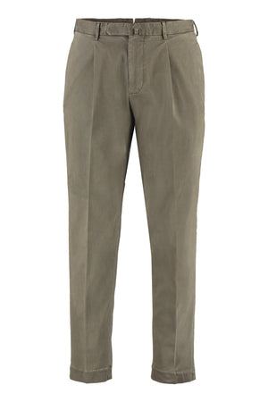 THE (Pants) - Stretch cotton chino trousers-0