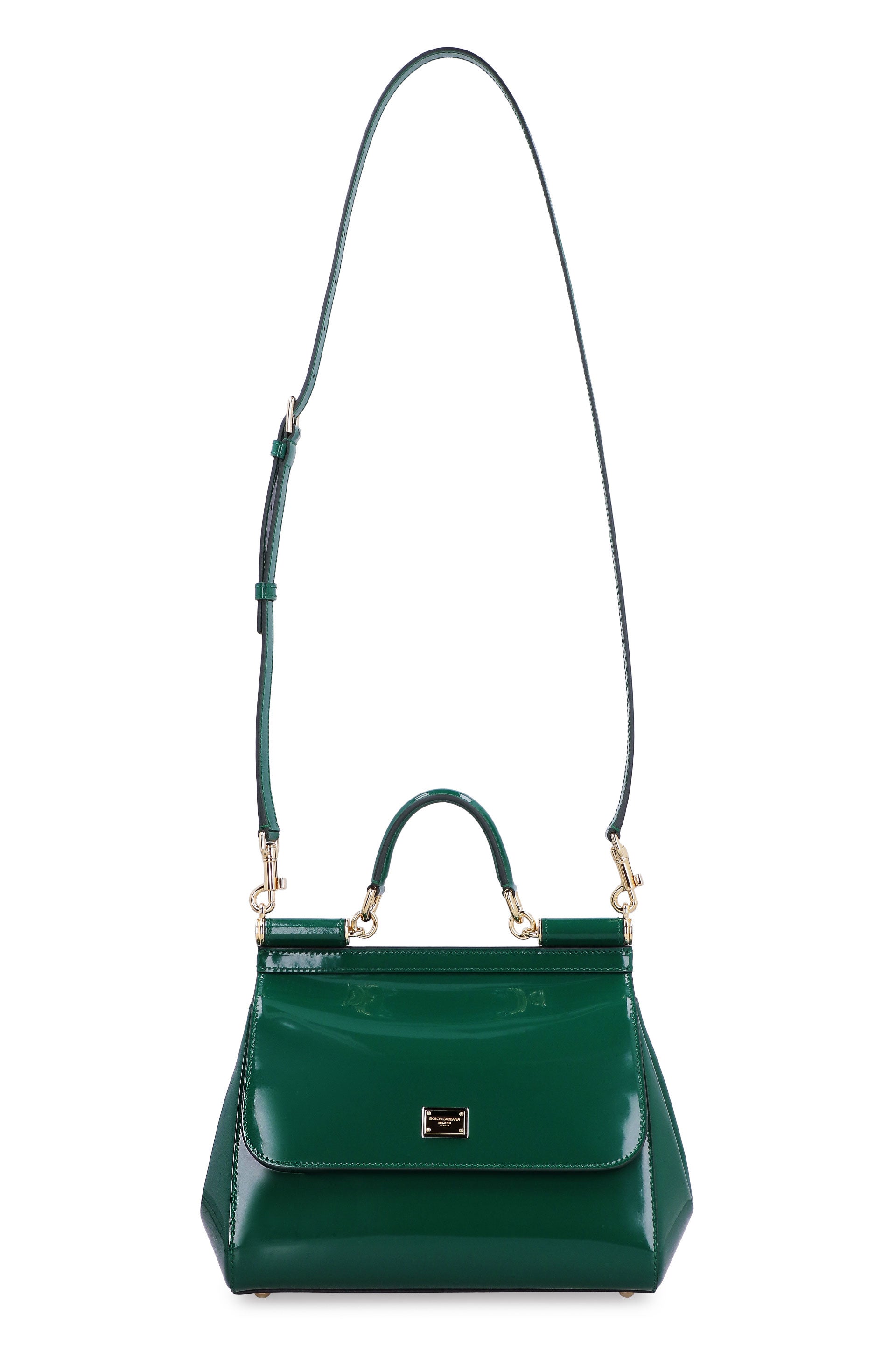 Dolce & Gabbana - Authenticated Sicily Handbag - Wicker Green Plain for Women, Never Worn