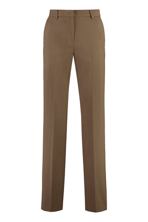 Ambra wool blend trousers-0