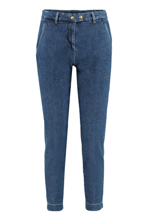 Regular-fit cropped jeans-0