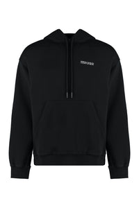 Logo print hoodie