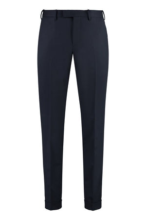 Virgin wool tailored trousers-0