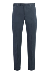 Stretch cotton trousers