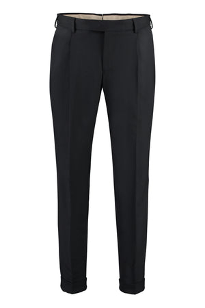 Virgin wool tailored trousers-0