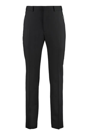 Virgin wool tailored trousers-0